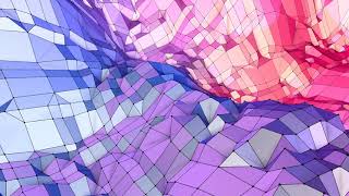 Background videos soft geometric low poly motion background with pure blue-red polygons abstract screenshot 5