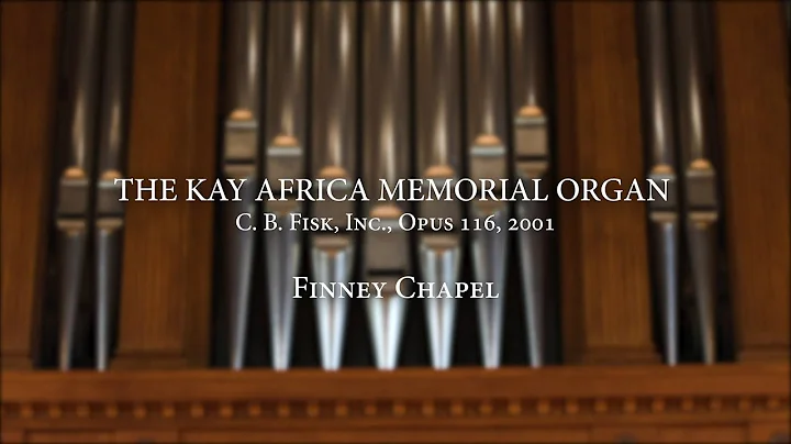 French Romantic-style organ by C.B. Fisk at Finney...