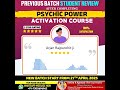 Arjan ji's Experience After Completing Psychic Power Activation Course by Ankita R Agrawal