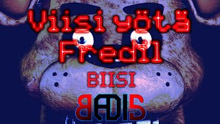 Video thumbnail of "♫ VIISI YÖTÄ FREDIL ♫ - FNAF Movie End Credit Song (Finnish Cover of Five Nights at Freddy's 1 song)"