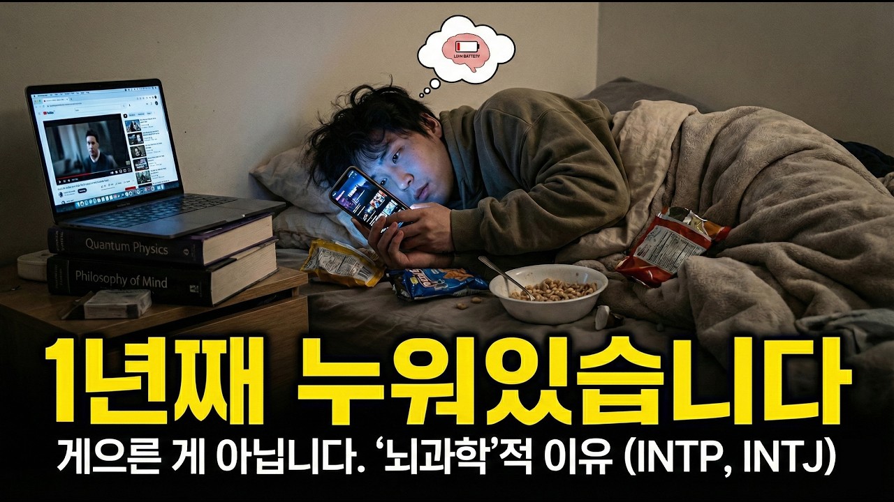 INTP, INTJ가 침대에만 누워 있는 이유
