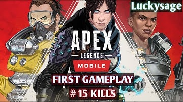 Playing Apex Legend Mobile For the First Time | Apex Legend Mobile Gameplay |