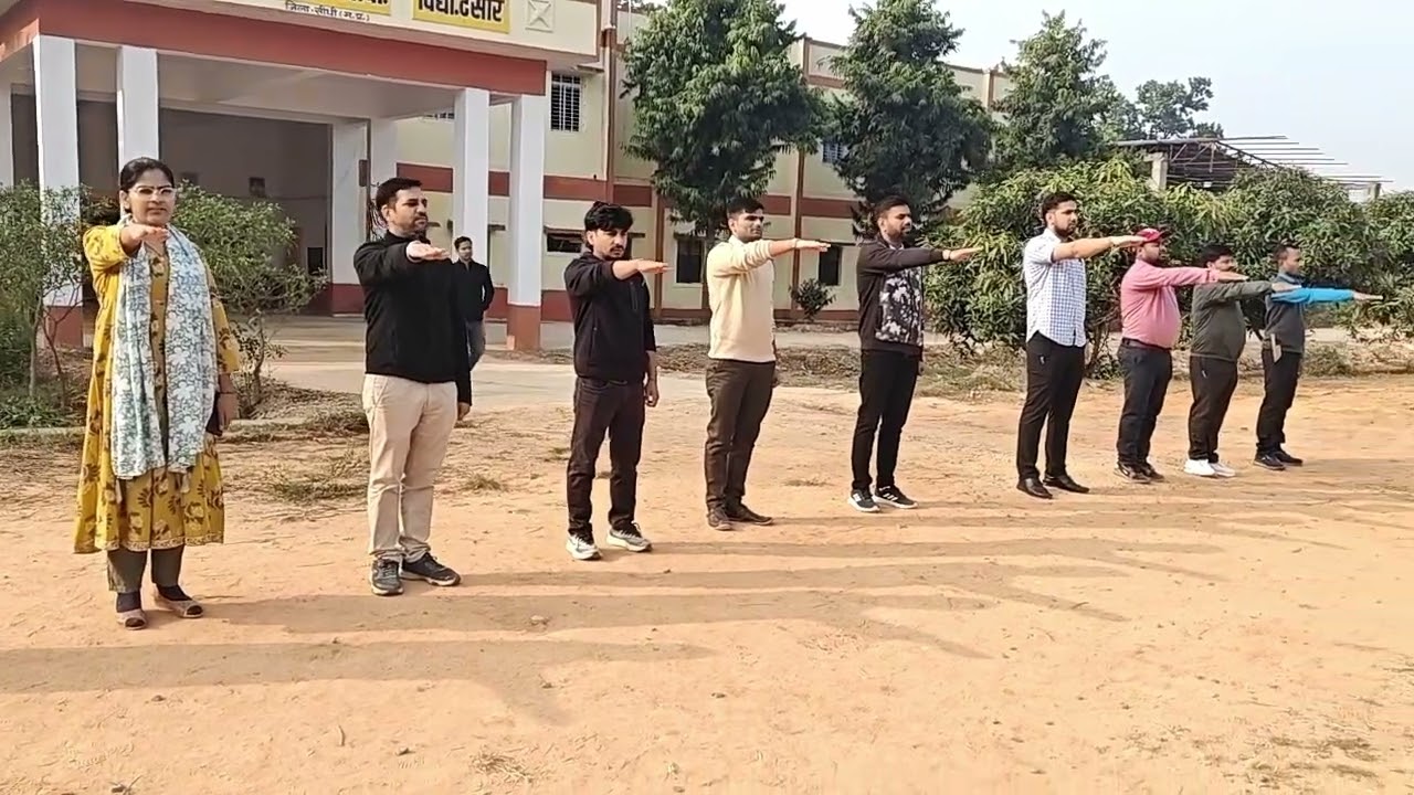 Celebration of constitution day in EMRS TANSAR 