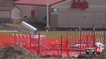 Roundabout construction impacts traffic in Elkhorn