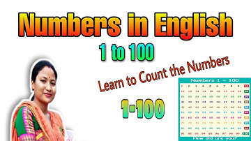 Numbers in English 1 to 100 || Count the Numbers in English 1-100 || Somaina Basumatary