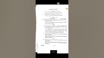 1st semester electronics (Basic circuit theory)2019 paper, Dr br ambedkar university.