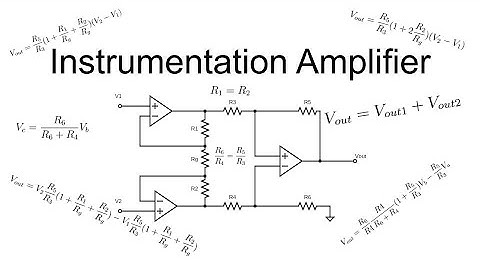 Instrumentation Amplifier Derivation