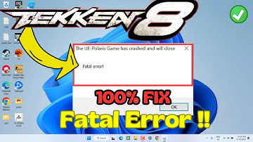 Tekken 8 UE4 Polaris-game is gecrasht. Fatale fout opgelost.