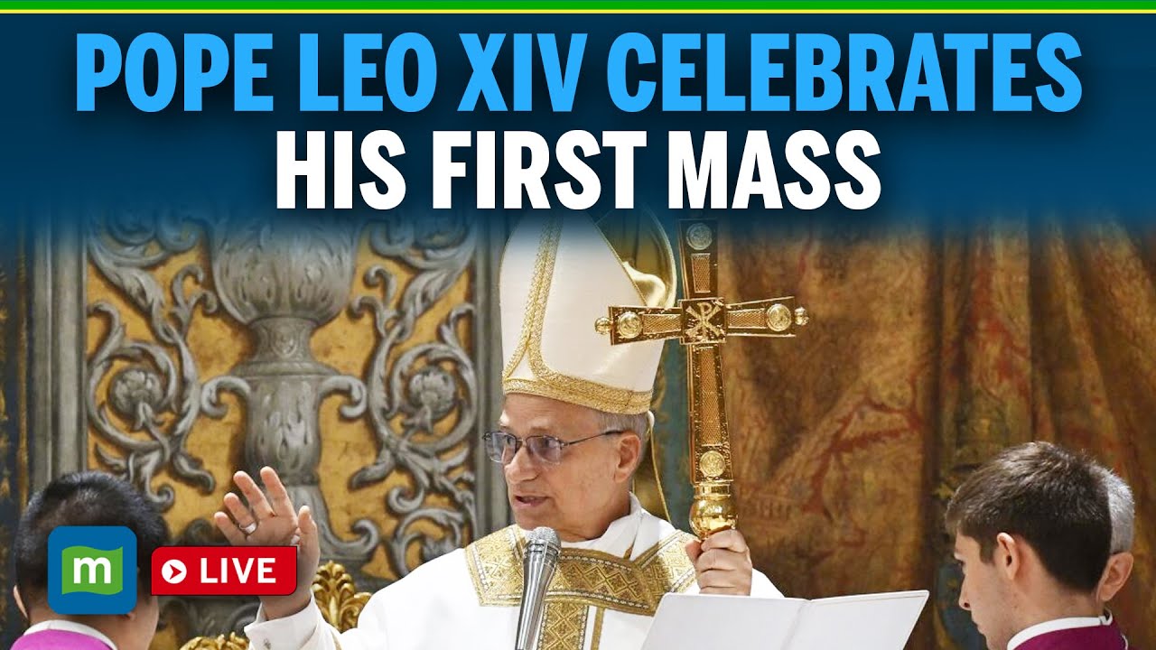 LIVE: Pope Leo XIV celebrates his first Mass in the Sistine Chapel ...