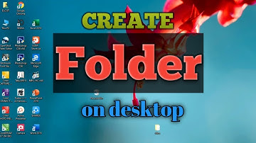 How to create a Folder in windows desktop