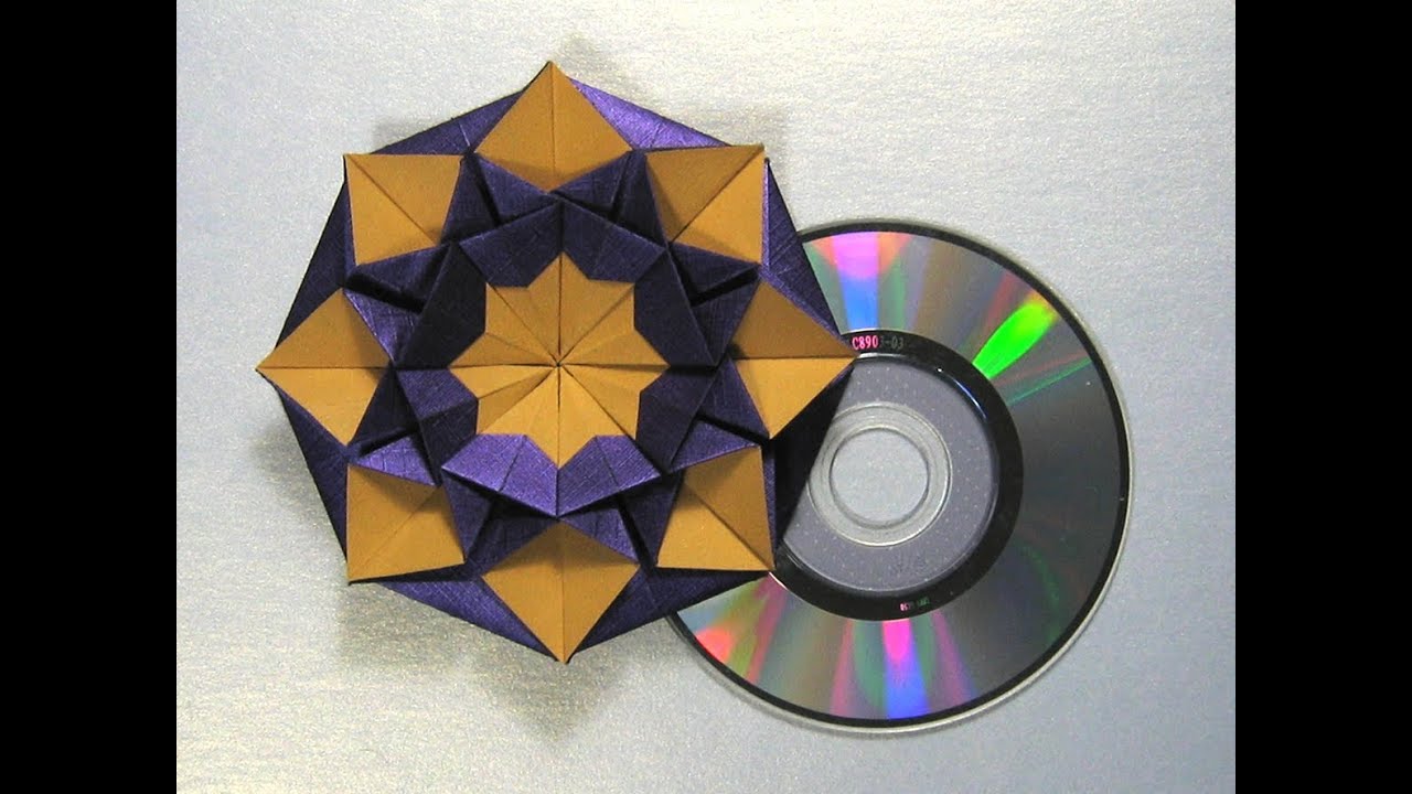Origami Instructions: CD/DVD Case \ Origami Instructions: CD/DVD Case \