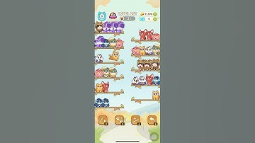 Color Cat Sort Cute Cat Game Level 251 #shorts #Gaming