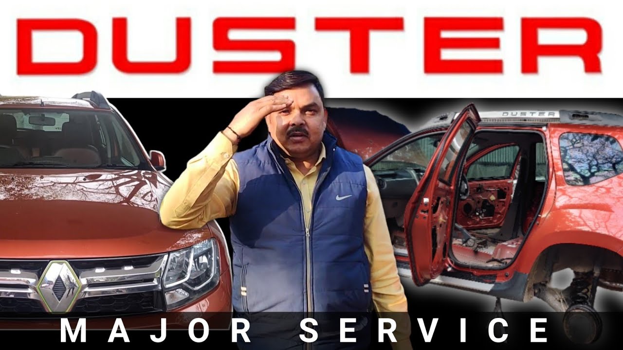 Renault Duster (Diesel) || Major Service & Complete Check Up || Sajjan Lal Car Mechanic || 2024