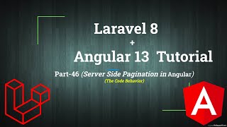 Server Side Pagination in Angular Part-2 | ng Bootstrap | Laravel Angular Tutorial | Part-46