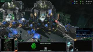 Starcraft 2: LotV - Ghost nuke attack!! TVP strategy