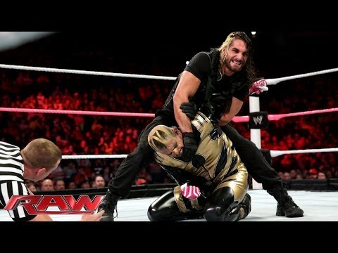 Cody Rhodes & Goldust vs. Seth Rollins & Roman Reigns - WWE Tag Team Title Match: Raw, Oct. 14, 2013