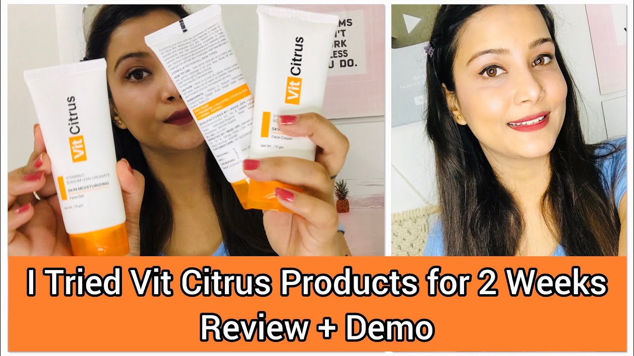 Vit Citrus Product HONEST Review + Demo Vitamin C Cleanser + GEL