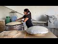 SAJ Bread: Lebanese Traditional Flatbread. How it’s Made