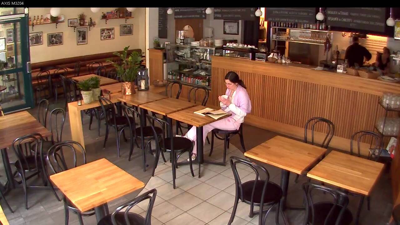 Axis M3204 HD Cafe Clip - YouTube