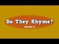 Rhyming Words Quiz