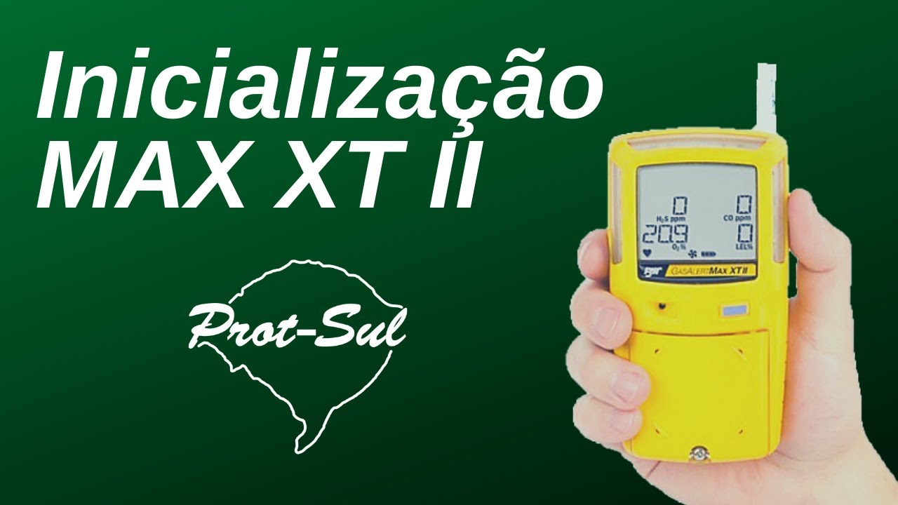 Inicialização MAX XT II (PROT SUL) YouTube