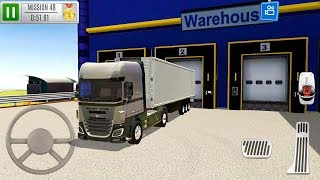 Multi Level 7 Car Parking Simulator #9 Freight Euro Truck - Android Gameplay FHD screenshot 3