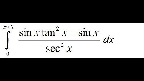 Evaluate the Definite Integral | Calculus 29