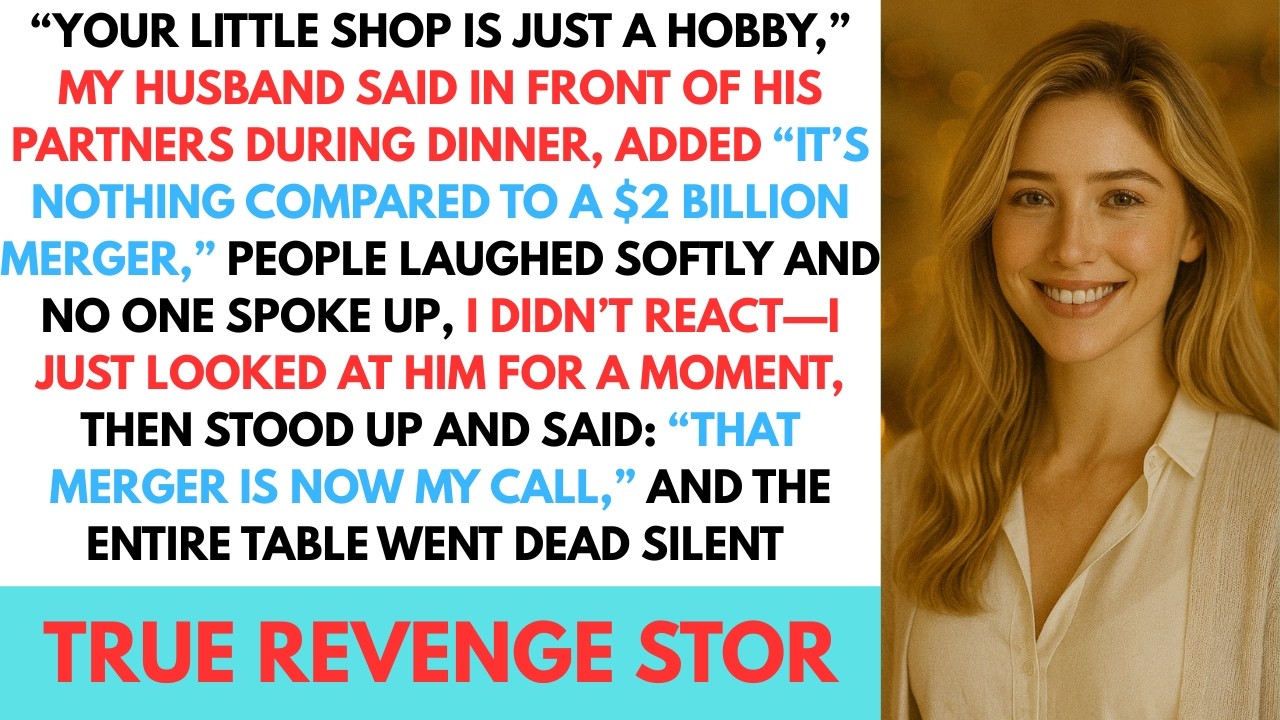 My Husband Mocked My Small Business—So I Took Control of His $2B Merger ♟️