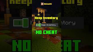 Cukup 1 Addon Ini, Keep Inventory Aktif TANPA Matikan Achievement #minecraft #topaddons1 #mcpe