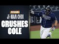 Ji-Man Choi crushes home run against Gerrit Cole to put Rays ahead of Yankees!