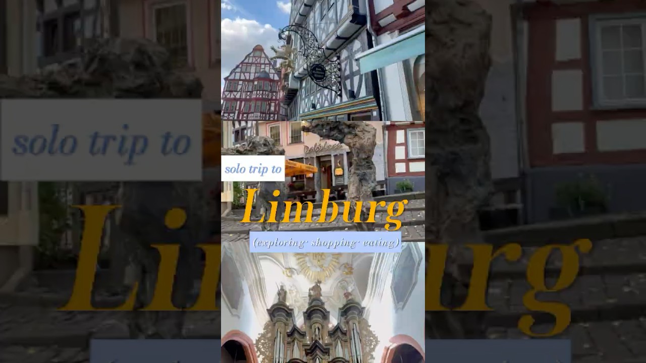 Limburg an der Lahn 🇩🇪 – A Fairytale Town in Germany ✨🏰 