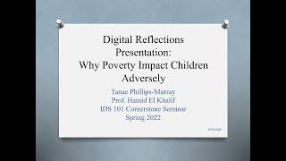 Example of a Digital Reflections Presentation