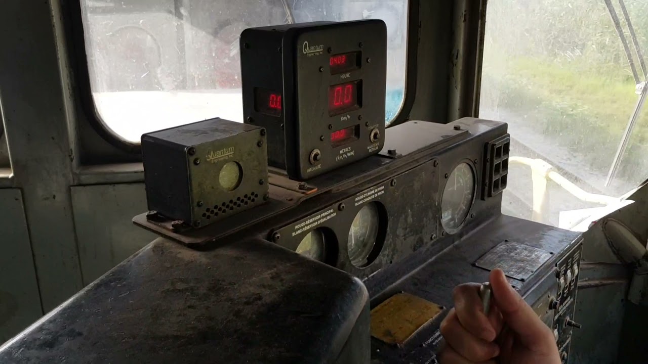 #SNTF 1st & 2nd Gen EMD GL18B Locomotive Cab Ride Comparison