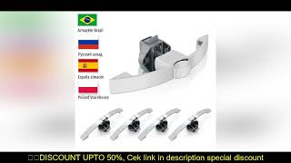 KAK 5 Pack Camper Car Push Button Latch Lock Keyless RV Caravan Boat Motor Cabinet Handle Drawer Loc