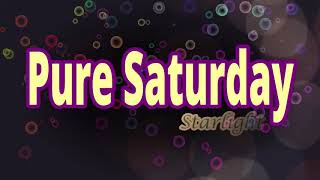 Pure Saturday-Starlight Lirik HD (Lyrics) Video Indie