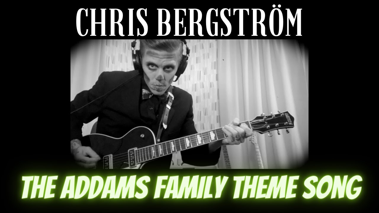 Chris Bergström - The Addams Family Theme Song (guitar instrumental on a Gretsch Duo Jet)