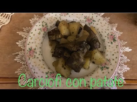 Carciofi con patate