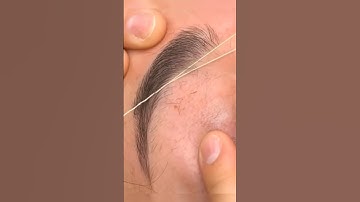 Eyebrow threading tutorial #eyebrowthreadingtutorial #eyebrows #shortvideo #shorts
