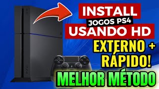 Instalando Jogos no PS4 pelo HD Externo - Um Guia Completo