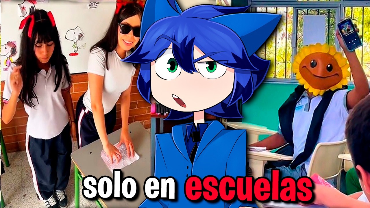 Cosas que PASAN solo en las ESCUELAS 3 💀