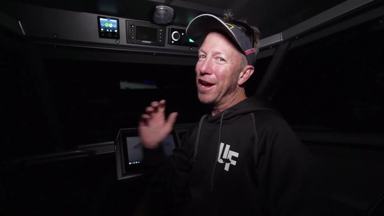 Lumishore SMX153 underwater lights on Matt Watsons new Stabicraft