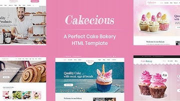 Cakecious - Bakery and Pastry Shop HTML Template | Themeforest Website Templates and Themes
