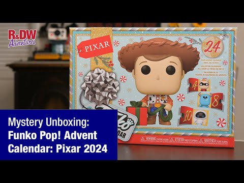 Mystery Unboxing: Funko Pop! Advent Calendar: Pixar 2024 - YouTube