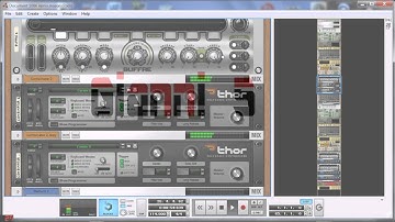 Trap Dub beat made with Reason (dl link to patches in description)