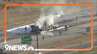 Crash closes I-70 in Aurora