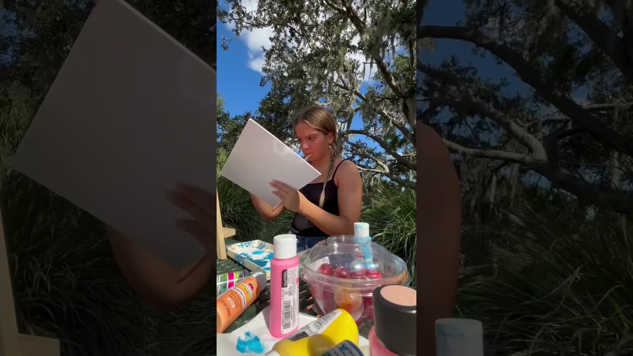 Date with my mom #painting #vlog #date