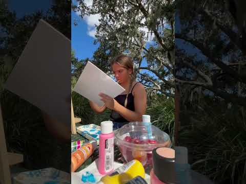 Date with my mom #painting #vlog #date