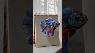 Ball pen work✍️ #fish #ballpenart #artist #drawingideas #viralshort #fypppp #artwork #ballpens