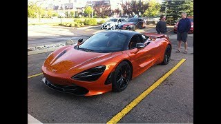 Taking a look at this volcano orange mclaren 720s the euro cars &
coffee show in quarry park, calgary. unfortunately there aren't lot of
that showe...