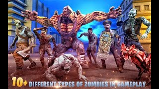 Zombie Hunter Hero‏ Android Gameplay - offline zombie games screenshot 2